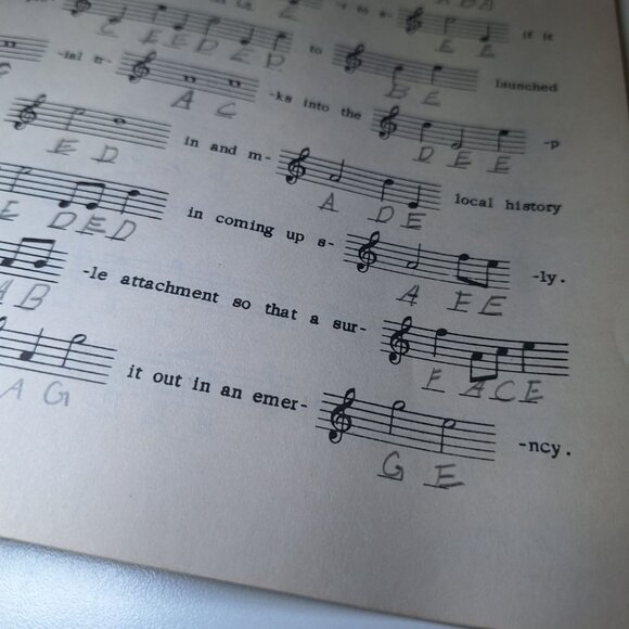 Note Story Spelling Book Schaum Music Vintage Education Teach 1953 Frank Learn - Picture 8 of 9